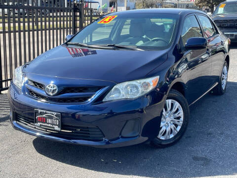 2013 Toyota Corolla for sale at Auto United in Houston TX