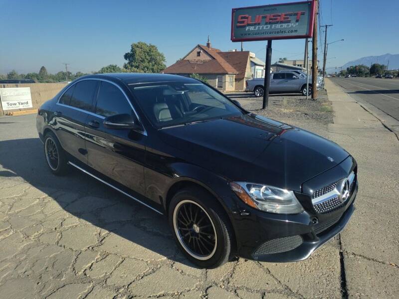 2016 Mercedes-Benz C-Class for sale at Sunset Auto Body in Sunset UT