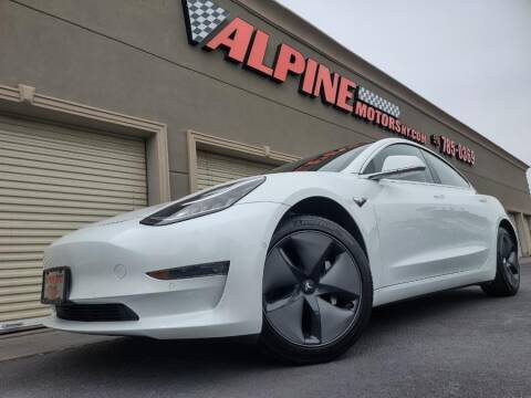 2020 Tesla Model 3 for sale at Alpine Motors Certified Pre-Owned in Wantagh NY