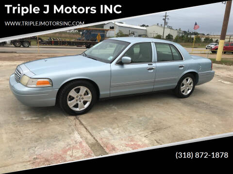 2011 Ford Crown Victoria for sale at Triple J Motors INC in Mansfield LA
