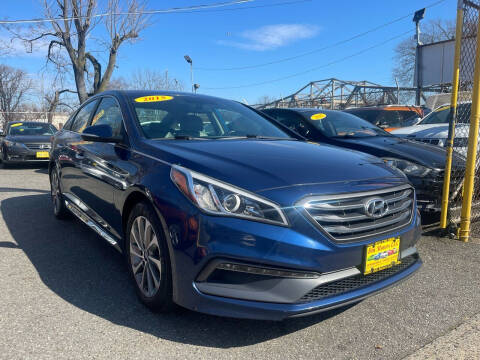 2015 Hyundai Sonata for sale at Din Motors in Passaic NJ