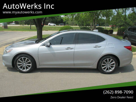 2019 Acura TLX for sale at AutoWerks Inc in Sturtevant WI