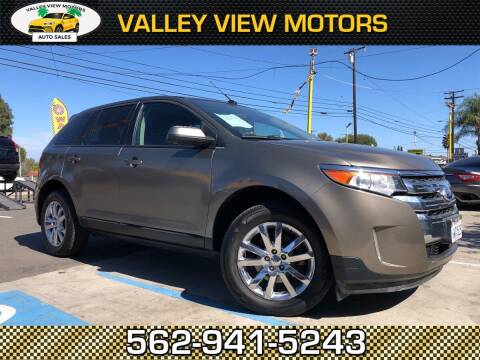 2013 Ford Edge for sale at Valley View Motors in Whittier CA