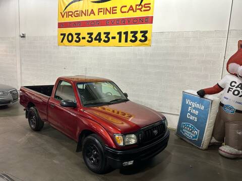 2004 Toyota Tacoma for sale at Virginia Fine Cars in Chantilly VA