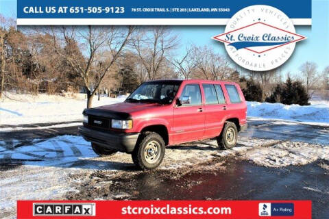 1993 Isuzu Trooper for sale at St. Croix Classics in Lakeland MN