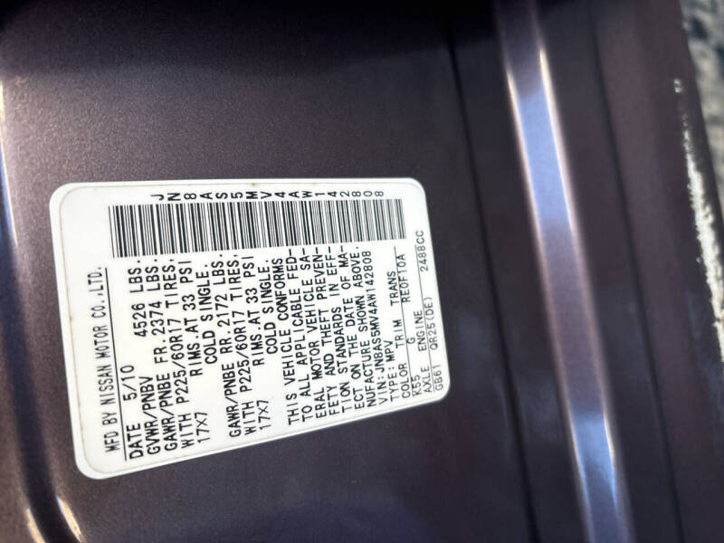 2010 Nissan Rogue SL