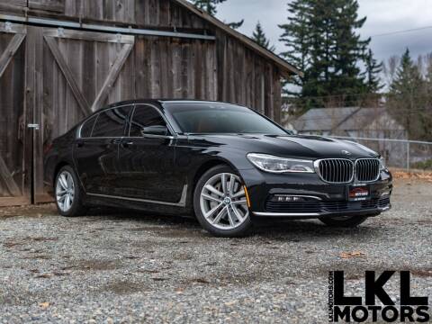 2016 BMW 7 Series for sale at LKL Motors in Puyallup WA