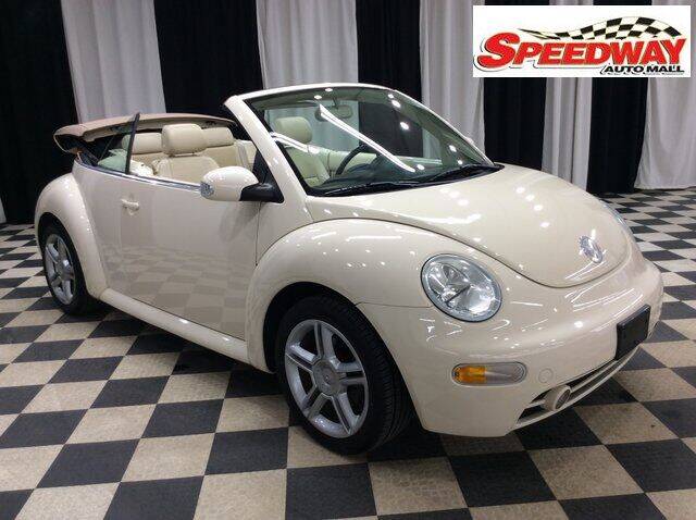 2005 Volkswagen New Beetle Convertible for sale at SPEEDWAY AUTO MALL INC in Machesney Park IL