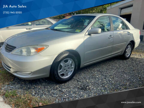 2002 Toyota Camry for sale at JIA Auto Sales in Port Monmouth NJ