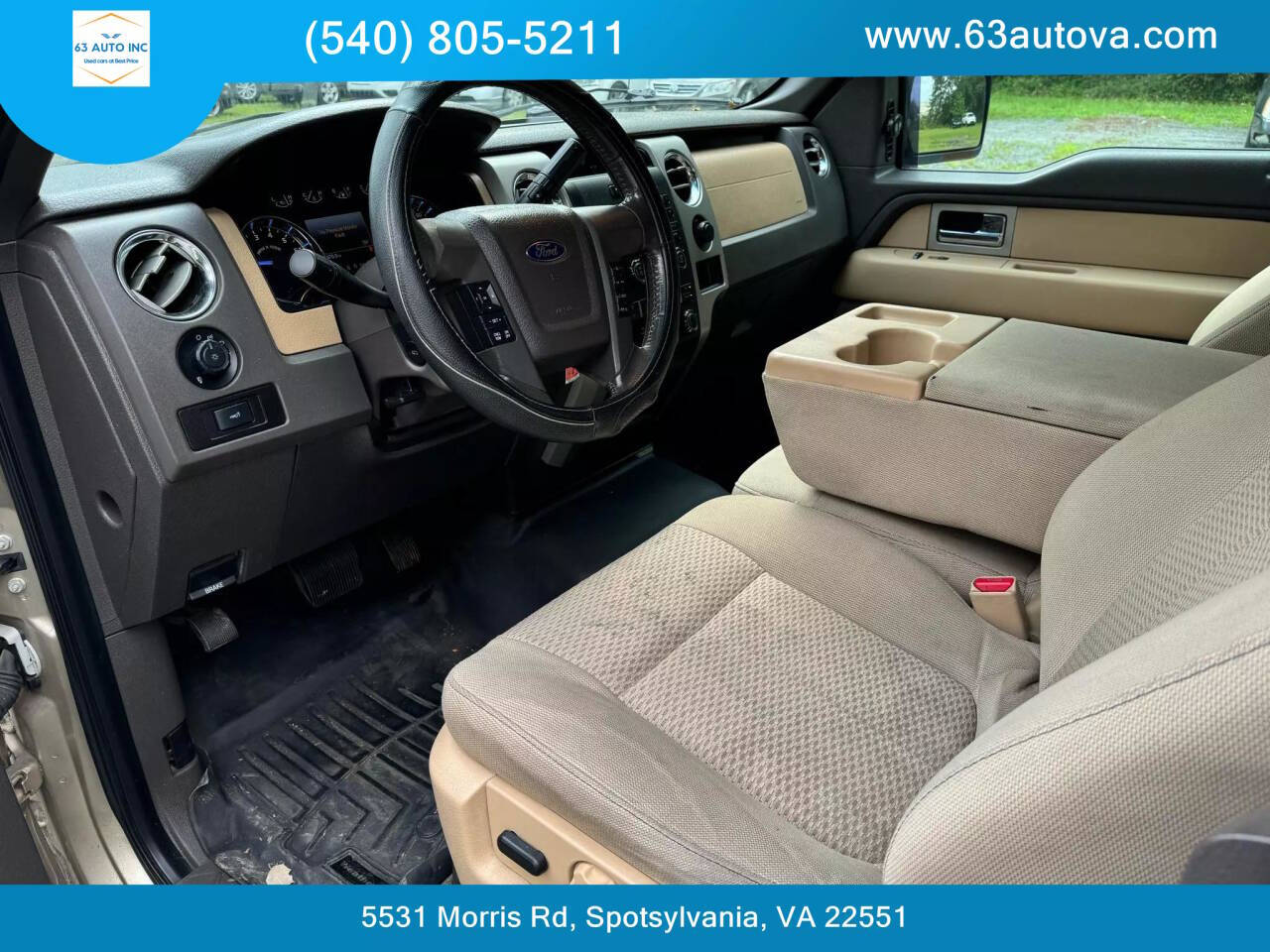 2011 Ford F-150 for sale at 63 Auto Inc in Spotsylvania, VA