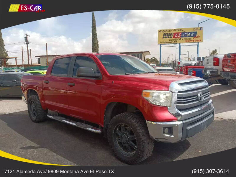 2015 Toyota Tundra for sale at Escar Auto in El Paso TX