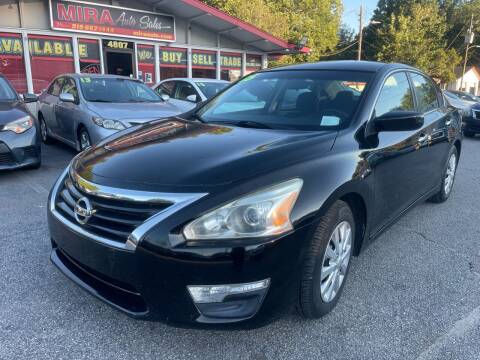 2015 Nissan Altima for sale at Mira Auto Sales in Raleigh NC