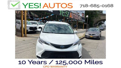 2022 Toyota Sienna for sale at Yes Haha in Flushing NY