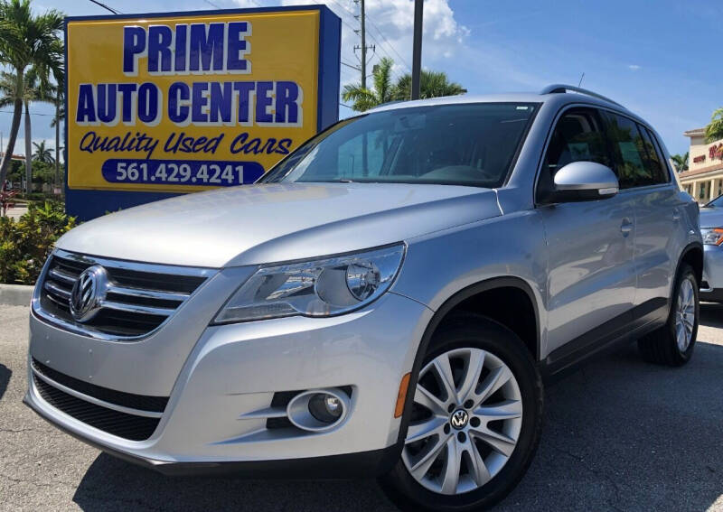 2009 Volkswagen Tiguan for sale at PRIME AUTO CENTER in Palm Springs FL