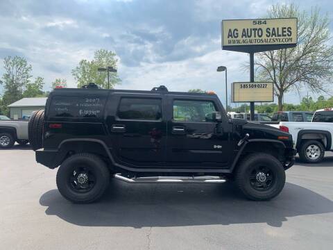2007 HUMMER H2 for sale at AG Auto Sales in Ontario NY
