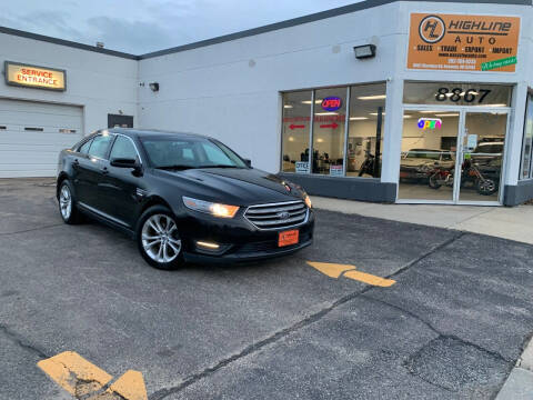 2013 Ford Taurus for sale at HIGHLINE AUTO LLC in Kenosha WI