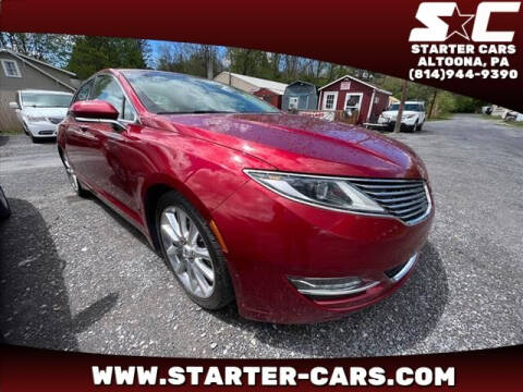2015 Lincoln MKZ Hybrid for sale at Starter Cars in Altoona PA