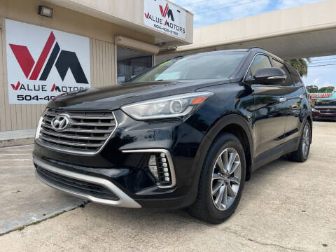 2017 Hyundai Santa Fe for sale at VALUE MOTORS in Kenner LA