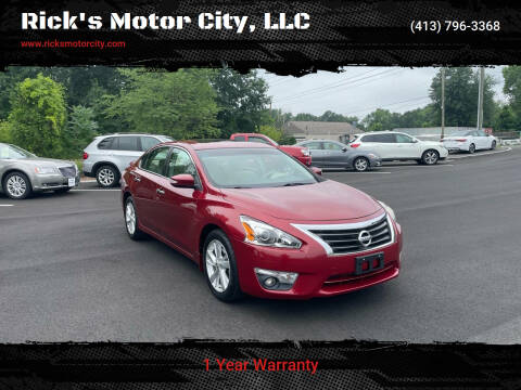2013 Nissan Altima for sale at Rick's Motor City, LLC in Springfield MA