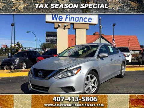 2017 Nissan Altima for sale at American Financial Cars in Orlando FL