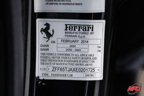 2014 Ferrari California