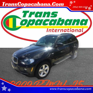 2009 BMW X5 for sale at TransCopacabana.Com in Hollywood FL