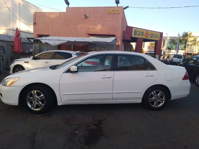 2007 Honda Accord for sale at Western Motors Inc in Los Angeles CA