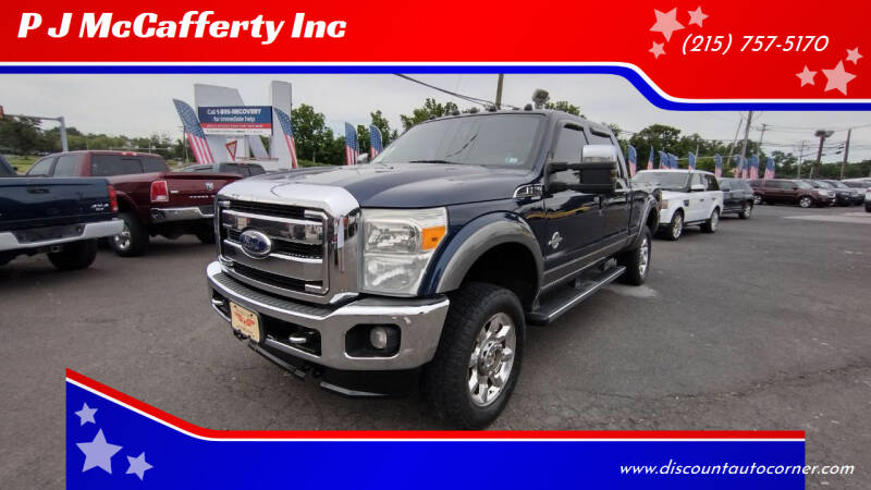 2011 Ford F-350 Super Duty for sale at P J McCafferty Inc in Langhorne PA