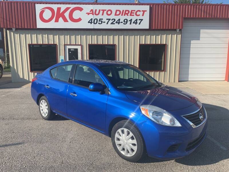 2014 Nissan Versa for sale at OKC Auto Direct, LLC in Oklahoma City OK