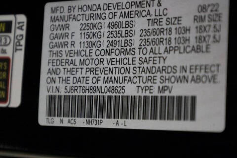 2022 Honda CR-V Hybrid EX-L