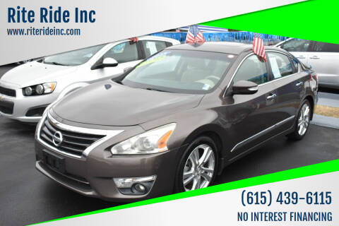 2015 Nissan Altima for sale at Rite Ride Inc in Murfreesboro TN