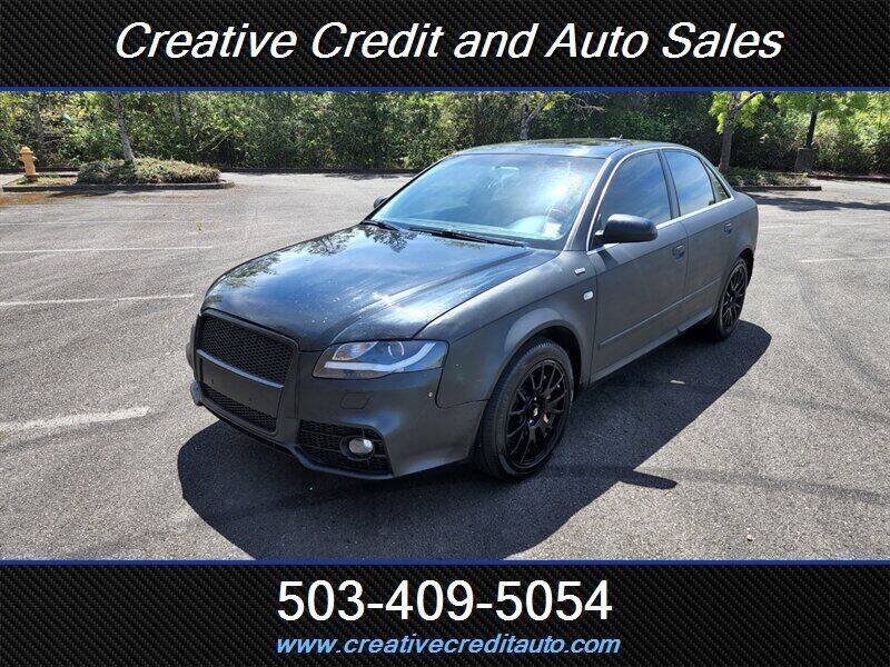 2008 Audi A4 for sale at Creative Credit & Auto Sales in Salem OR