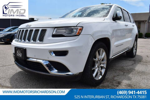 2014 Jeep Grand Cherokee for sale at IMD Motors in Richardson TX