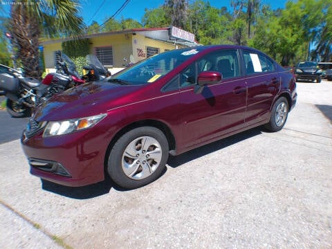 2014 Honda Civic for sale at VANS CARS AND TRUCKS in Brooksville FL