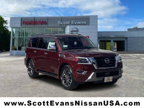 2022 Nissan Armada for sale at Scott Evans Nissan in Carrollton GA