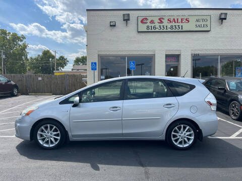 2014 Toyota Prius v for sale at C & S SALES in Belton MO