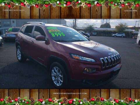 2014 Jeep Cherokee for sale at Good Buy Auto Sales in Philadelphia PA