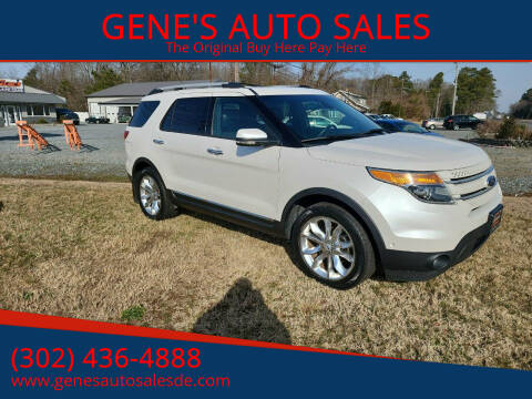 2013 Ford Explorer for sale at GENE'S AUTO SALES in Selbyville DE