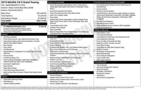 2019 Mazda CX-5 Grand Touring