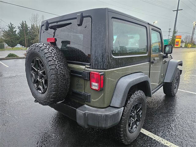 2015 Jeep Wrangler Willys Wheeler Edition
