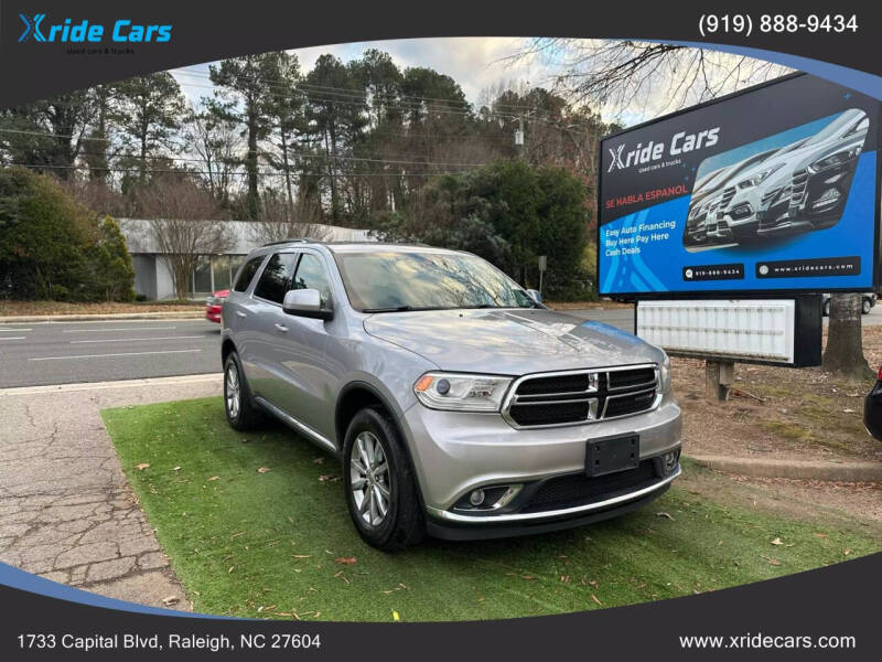 2017 Dodge Durango for sale at Xride Cars in Raleigh NC