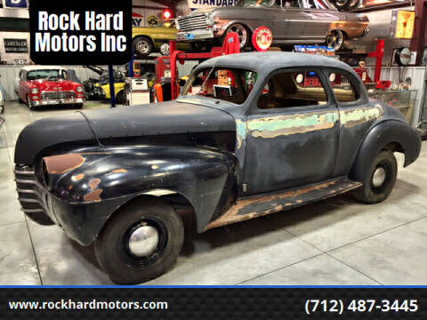 1940 Oldsmobile Business Coupe for sale at Rock Hard Motors Inc - Projects in Treynor, IA