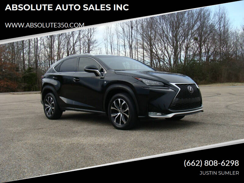2017 Lexus NX 200t for sale at ABSOLUTE AUTO SALES INC in Corinth MS