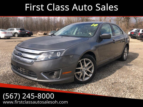 2010 Ford Fusion for sale at First Class Auto Sales MI in Erie MI