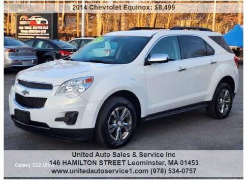 2014 Chevrolet Equinox for sale at United Auto Sales & Service Inc in Leominster MA