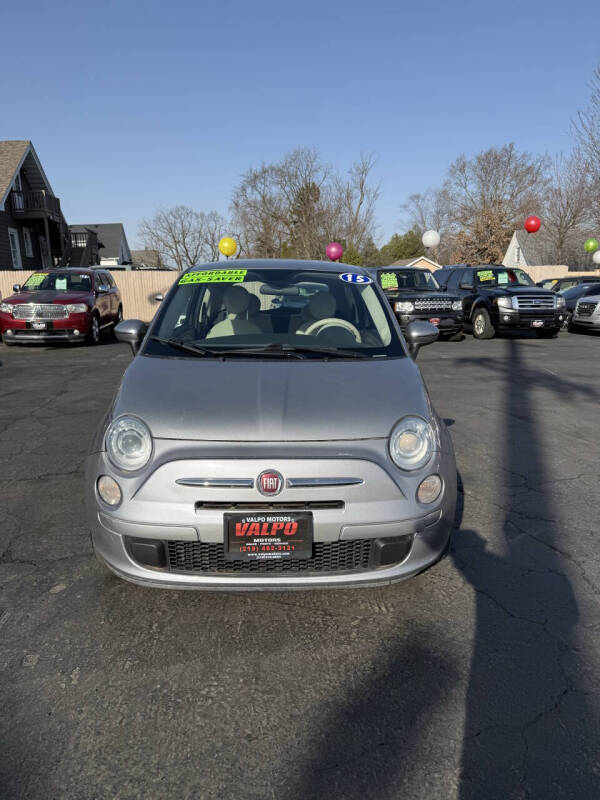 Used 2015 FIAT 500 Pop with VIN 3C3CFFAR6FT656649 for sale in Valparaiso, IN