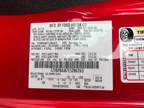 2014 Ford Mustang V6