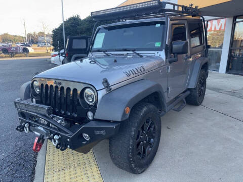 2017 Jeep Wrangler Willys Wheeler