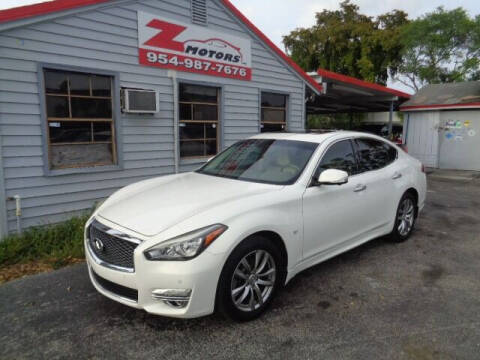 2015 Infiniti Q70 for sale at Z Motors in North Lauderdale FL