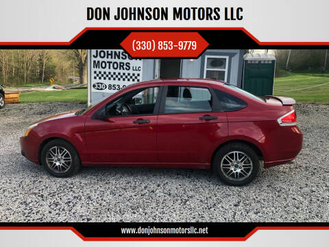 2011 Ford Focus for sale at DON JOHNSON MOTORS LLC in Lisbon OH